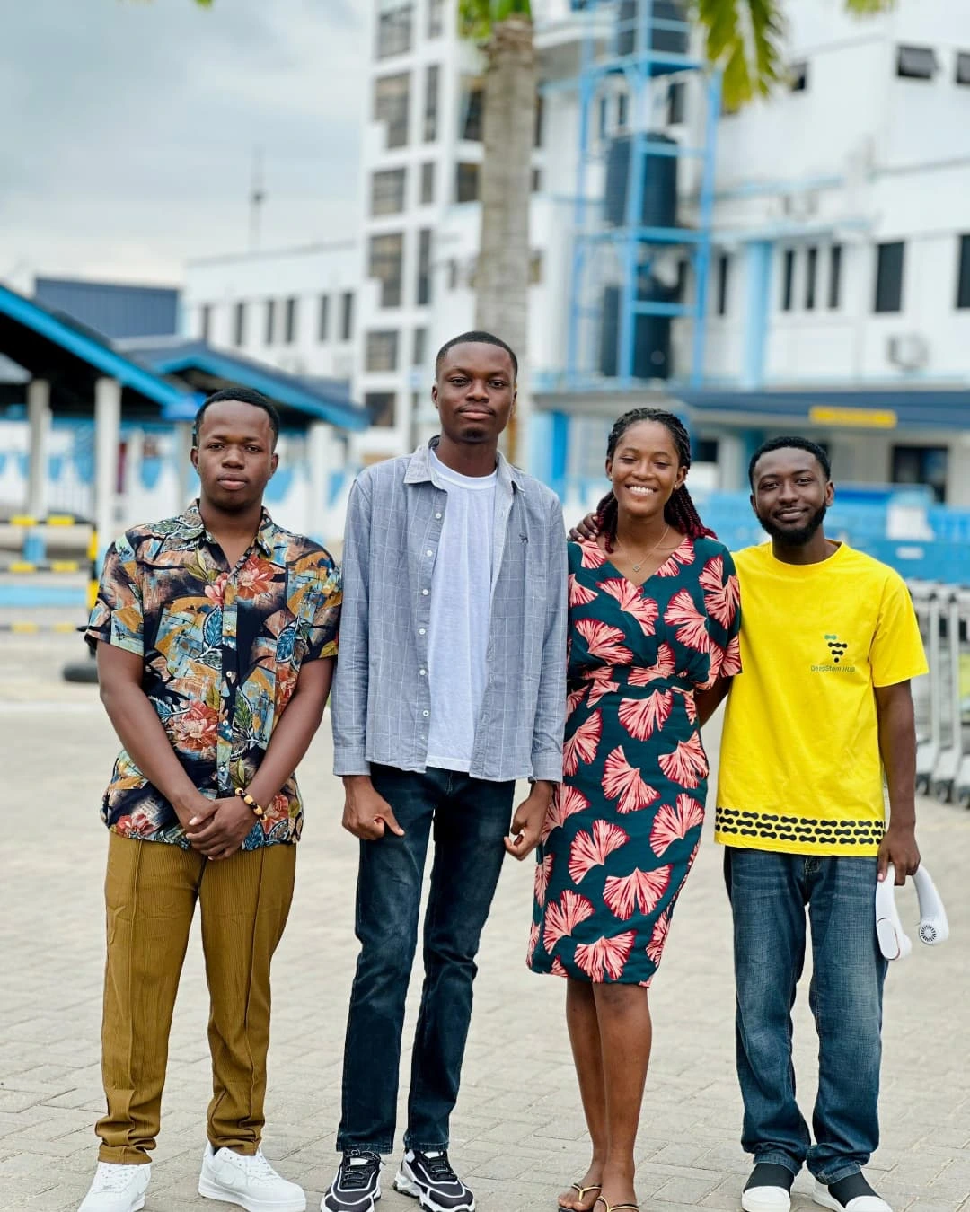 YICGG 2025: the DeepStem team outside the venue